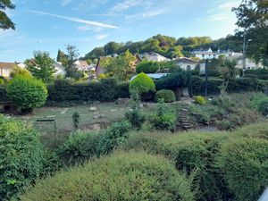 Duck "river" at The Queen Inn in Cwmbran