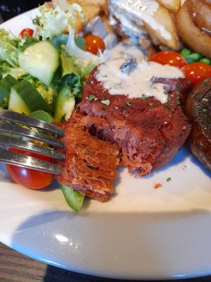 Filet at The Queen Inn in Cwmbran