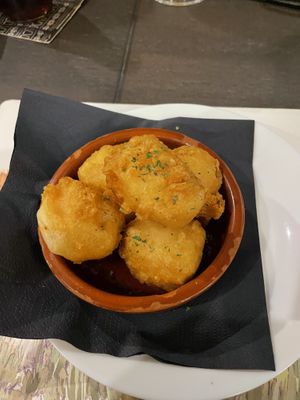 Salt and pepper tofu  at The Queen Inn in Cwmbran