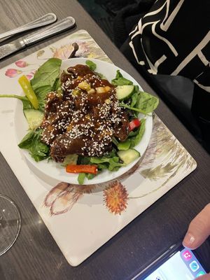 Chilli beef  at The Queen Inn in Cwmbran