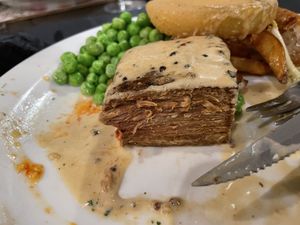 Redefined steak   at The Queen Inn in Cwmbran