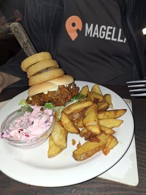 Argey bhargy at The Queen Inn in Cwmbran