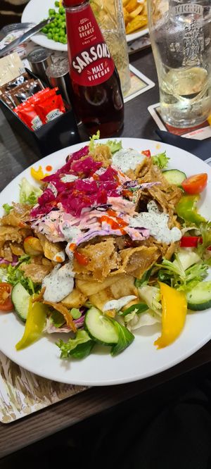 L*mb doner kebab at The Queen Inn in Cwmbran