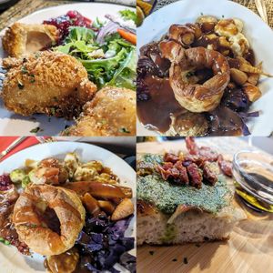 Christmas dinner 2013🌍🌱🥰 at The Queen Inn in Cwmbran