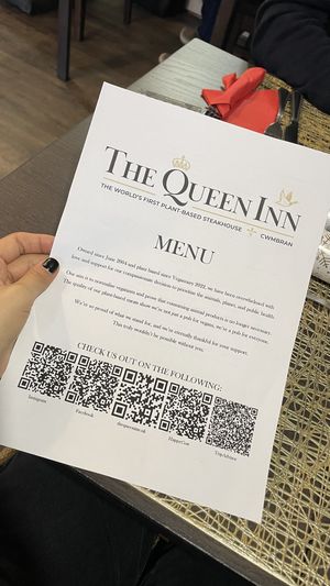   at The Queen Inn in Cwmbran