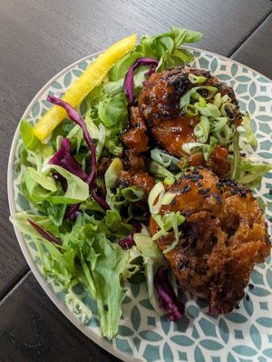 
Korean cauliflower wings at The Queen Inn in Cwmbran