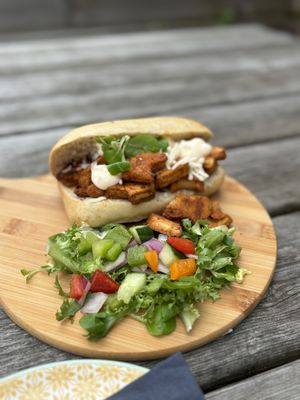 Chicken ciabatta  at The Queen Inn in Cwmbran