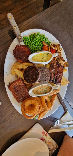 Mixed grill at The Queen Inn in Cwmbran