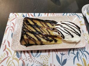 Jaffa Cake pudding. Omg. Amazing. at The Queen Inn in Cwmbran