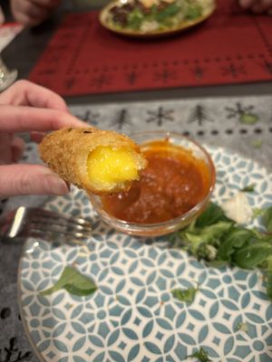 Breaded cheese 2024  at The Queen Inn in Cwmbran