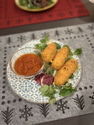 Breaded cheese 2024  at The Queen Inn in Cwmbran