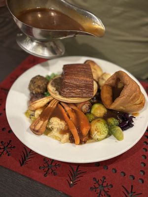 Xmas dinner 2024  at The Queen Inn in Cwmbran