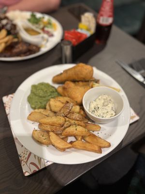 Tofysh & chips | March ‘25  at The Queen Inn in Cwmbran