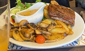 Redefine meat steak at The Queen Inn in Cwmbran