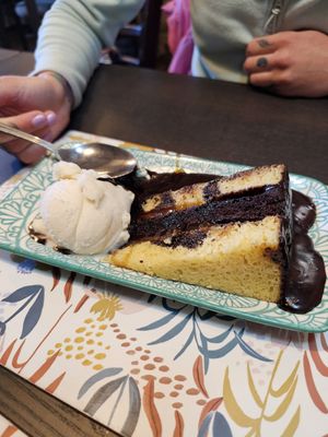 Jaffa orange cake 🤤 at The Queen Inn in Cwmbran