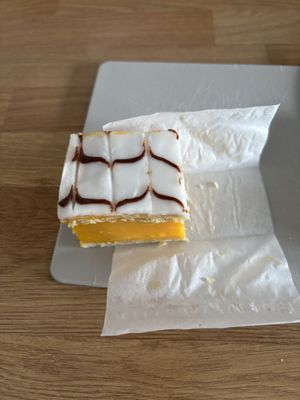 Custard slice   at The Queen Inn in Cwmbran