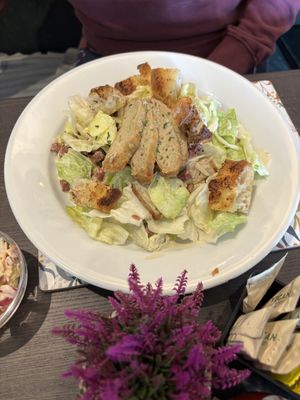 Chicken and bacon Caesar salad    at The Queen Inn in Cwmbran