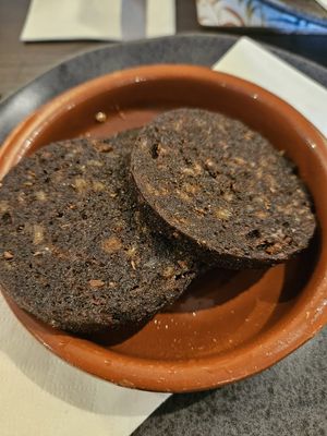 Plum pudding at The Queen Inn in Cwmbran