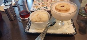 Jammie Dodger cheesecake at The Queen Inn in Cwmbran