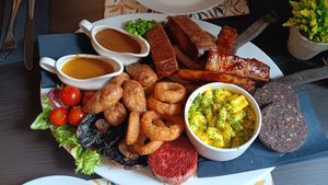 The ultimate sharer at The Queen Inn in Cwmbran