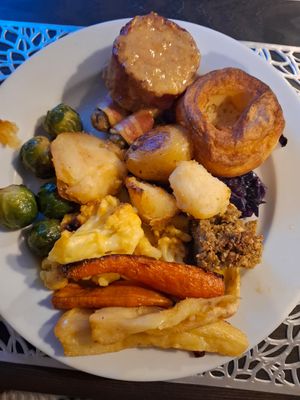 Steak at The Queen Inn in Cwmbran