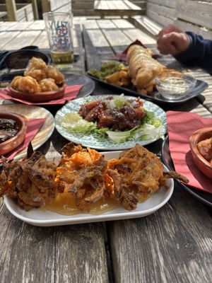 Bhajis  at The Queen Inn in Cwmbran