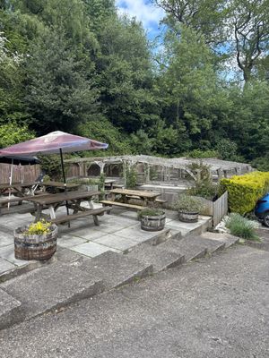 Garden  at The Queen Inn in Cwmbran