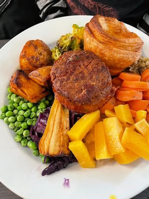 Sunday roast at The Queen Inn in Cwmbran