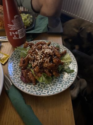Crispy chili beef ✨  at The Queen Inn in Cwmbran