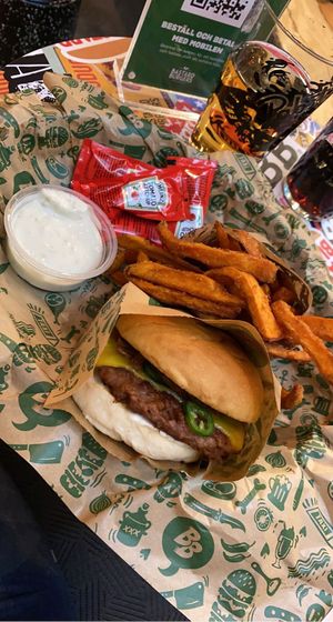   at Bastard Burgers in Bromma