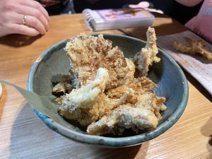 Mushrooms in panko  at Enoki in Gdynia