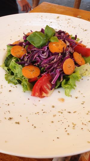 Garden salad at Caffe Bar BARCODE in Postira