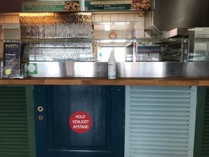 Pizza oven  at Papatya in Holstebro