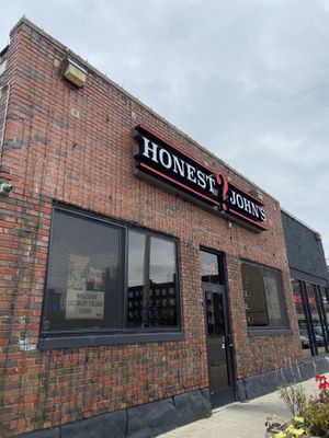 outside   at Honest John's in Detroit