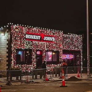 Outside   at Honest John's in Detroit