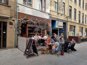 Wanted to go here, but was very full (around 10.30) at Zuske in Oostende