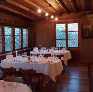 Restaurant at Wasserschloss Hagenwil in Amriswil