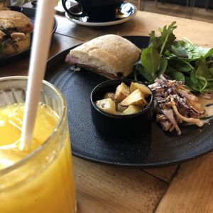 BLT at Throwback Coffee House in Wakefield