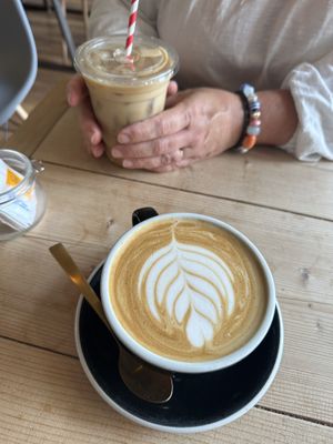 Great coffee  at Throwback Coffee House in Wakefield