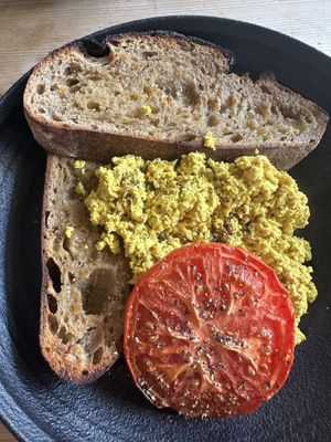 Tofu Scramble   at Throwback Coffee House in Wakefield