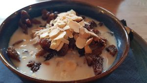 Mixed fruit granola at Throwback Coffee House in Wakefield