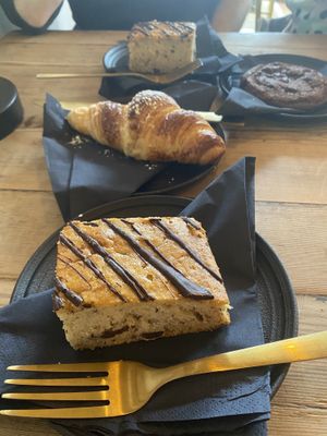 Delicious pastries and cakes   at Throwback Coffee House in Wakefield