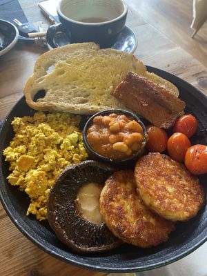 Breakfast was delicious   at Throwback Coffee House in Wakefield