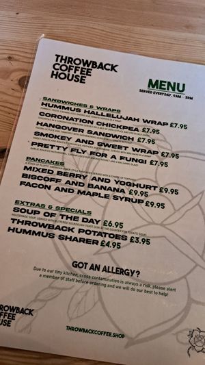  at Throwback Coffee House in Wakefield