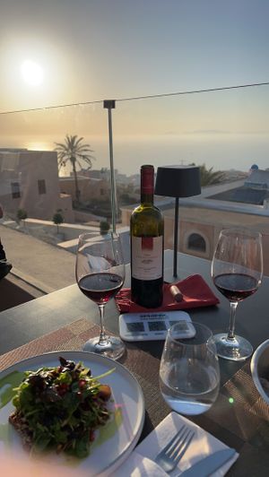   at Sphinx Wine Bar and Restaurant in Oia
