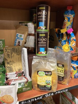 Pasta, protein, cocoa, snacks at Dobroty u Tety in Klatovy