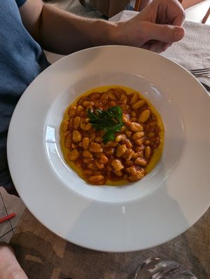 Gnocchi at L'M Ristopizza in San Pantaleo