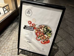 sign at Stadtsalat in Berlin