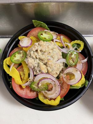 Chickpea Tuna Salad  at VBQ Philly in Trenton