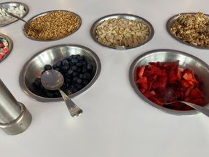 Toppings Bar at Fuse Frozen Yogurt in Saint Simons Island